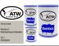 Preview: Chevrolet, Medium Marblehead Metallic, 03 / WA9924: 500ml Lackdose + 500ml Klarlack + 250ml Härter - Set, von ATW Autoteile West.